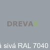 okenná sivá RAL 7040