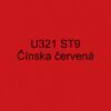 U321 ST9 Čínska červená 2800x2070x18 U321 ST9 Čínska červená 2800x2070x18